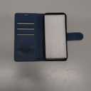 Wallet Case for Google Pixel 9a, RFID Blocking Credit Card Holder, PU Leather Folio Flip Kickstand Protective Shockproof Cover for Pixel 9a (Blue)