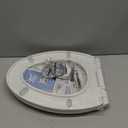 Quick Flip Toilet Seat with Built-in Potty & Splash Guard for Toddler Training, Slow Close - Jool Baby (Elongated)