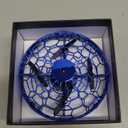 Hand Operated Flying Toy Drone for Kids, 360 Hands Free Motion Sensors Mini Drone with Cool LED Lights, Easy Indoor Small UFO Toy Flying Ball Drone for 6 7 8 9 10+ Year Old Boys and Girls (Blue)