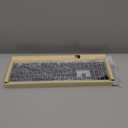 TECKNET Bluetooth Keyboard Rechargeable, 4-Device Free Switching (2.4G+BT), Ultra-Slim Full Size Wireless Keyboard, Quiet Typing, for PC/Laptop/Smart TV/Phone, Adjustable Stand, 12 Multimedia Keys (Silver&Grey)