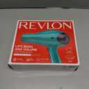 Revlon Volume Booster Hair Dryer | 1875W for Voluminous Lift and Body, (Green) (2 Piece Set)