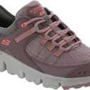 Skechers Women's Summits at Sneaker Burgundy/Multi=bumt Size 9