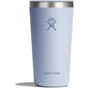 Hydro Flask All Around Tumbler Press-in Lid, Insulated Travel Mug, Stainless Steel Coffee Cup 20 Oz Surf Blue