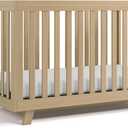 Storkcraft Beckett 3-in-1 Convertible Crib (Driftwood)  GREENGUARD Gold Certified, Fits Standard Crib Mattress, Converts to Toddler Bed and Daybed, 4 Mattress Heights, Grow-with-Me Design