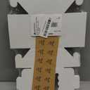 Moretoes 24pcs White Cookie Boxes with Window, 4x4x2.5 Inches Small Bakery Boxes with Stickers for Small Cookies, Treats, Desserts, Chocolate Covered Strawberries, Mini Cake