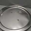 Fire Pit Lid for Solo Stove Bonfire 2.0, 19.5" 304 Stainless Steel Round Lid for SoloStove Accessories Bonfire and Other 19.5 inch Outdoor Firepit with Heat Resistant Handle