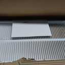 Howeall 30"W x 14"H [Duct Opening Size] Steel Return Air Filter Grille - Removable Face/Door for 1 inch Filters -HVAC Vent Cover Grill - White [Outer Dimensions: 32 5/8"W X 16 5/8"H]