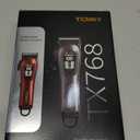 TCMKY Hair Clippers for Men Professional Clippers for Men Cordless&Corded Barber Clippers for Hair Cutting & Grooming. Rechargeable Hair Trimmer Kit for Household (Red)