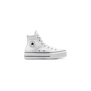 Converse Women's Chuck Taylor All Star Lift Platform Leather High Top Sneaker.6,5