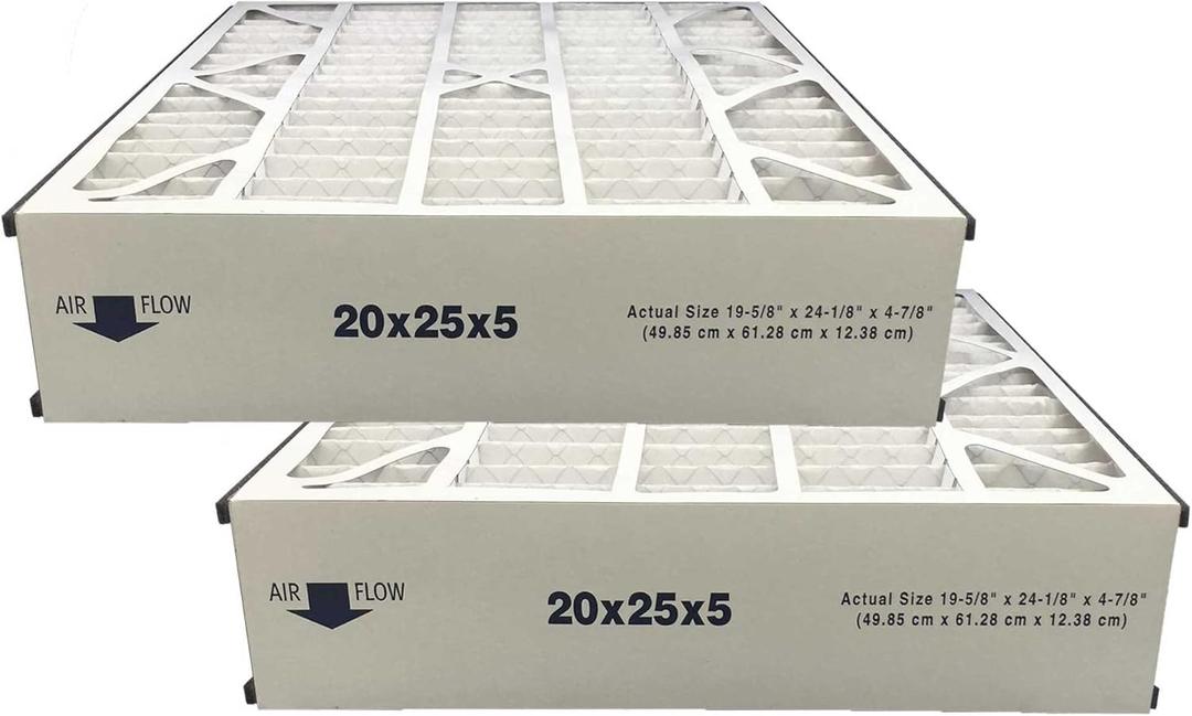 Filters 255649-102 Trion Air Bear MERV 8 Compatible Replacement Filter - 20x25x5-2 Pack