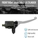Brake Master Cylinder Replacement for Kawasaki Brute Force 650 750 4x4i KVF650 KVF750 Front Right, Replaces 43015-0036 43015-0711