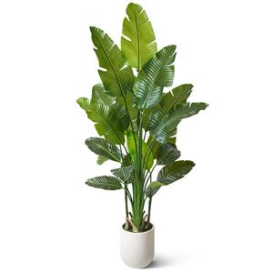 VeriNatural 7ft Bird of Paradise Artificial Plant with Planter