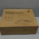 Vinyl Record Player Bluetooth Turntable 3-Speed Suitcase Portable Vintage Belt-Driven Record Player with Built-in Speakers RCA Line Out AUX in Headphone Jack LP Recording to Convert Records to MP3