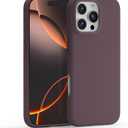 MOFT Snap Case MOVAS for iPhone 16 Pro Max Case, Compatible with MagSafe, Magnetic Premium Vegan Leather Phone Case with Smooth Feeling, Enduring Color Minimalist 6.9in Protective Case, BlackBerry