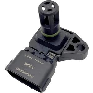 Intake Air Pressure Temperature Sensor Replacement for Dodge Ram 2500 3500 4500 2007.5-2017 6.7L Diesel Engine 5WK96802 2897332 4921324 2872784