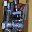 Cordless Vacuum Cleaner - Rechargeable, 35Kpa Stick Vacuum 8 in 1 Lightweight Vacuum Cleaners for Home, Up to 45Mins, Wall Mount Charging Vacuum, Anti-Tangle Brush for Carpet, Hard Floor Deep Blue