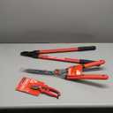 CRAFTSMAN 4-Piece Pruning Tools Set with Bypass Pruner, Bypass Lopper, Wavy Blade Hedge Shears & Swivel Blade Grass Shears