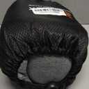 LOLEX Hooded Pro Travel Pillow - Memory Foam Neck Support Pillow for Airplane, Flight - Super-Soft Pure Cotton Fabric, Maximum Privacy & Light-Block Design, Lightweight Full Travel Kit - Light Grey