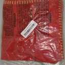 MIULEE Pack of 2 Christmas Pillow Covers 18x18 Inch Red Farmhouse Decorative Throw Pillow Covers with Stitched Edge Soft Chenille Solid Dyed Couch Pillow Covers for Sofa Bed Living Room