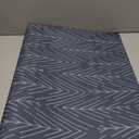 RoomMates RMK11673WP Navy and Gray Twig Hygge Herringbone Peel and Stick Wallpaper, Navy/Grey