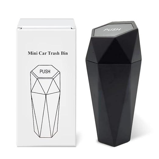 Mini Car Trash Can with Lid - Cup Holder Garbage Can for Car or Car Accessories for Women Portable Small Car Garbage Bin for Side Door Mini Car Trashcans GogosThrive