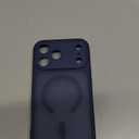 CANSHN Magnetic Compatible with iPhone 17 Pro Max Case, Upgraded [Full Camera Protection] [Compatible with Magsafe] [Translucent Matte] Shockproof Protective Phone Cover 6.9 Inch - Deep Blue