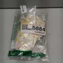 Esembly Cloth Diaper Inner - Organic Cotton Fitted Diaper- Soft, Ultra-Absorbant, Trim-Fitting Layer to Pair with Waterproof Outer for Blowout-Proof Diapering - 6-Pack, Size 1 (7-17lbs)