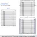 LazBlinds No Tools-No Drill 1" Aluminum Mini Blinds, Cordless Blinds for Indoor Windows, Light Filtering Horizontal Blinds and Shades for Window Size 18'' W x 64'' H, White