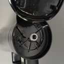 Bodum 37oz Bistro Double-Wall Vacuum Insulated Thermo Jug, Black Plastic Handle and Lid, Brushed Stainless Steel