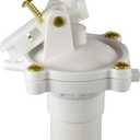 Danco Complete Toilet Repair Kit, Fill Valve, Flapper, Rod, Float Replacement (80816), White