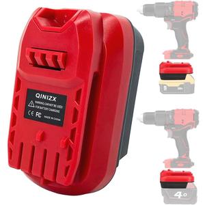 Battery Adapter for Craftsman 20V V20 Cordless Tools, Converter for DeWalt 20V MAX and for Milwaukee M18 18V Lithium Battery to Craftsman 20 Volt Lithium Ion Battery CMCB201 CMCB204 CMCB205