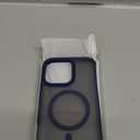 TORRAS Magnetic Shockproof for iPhone 16 Pro Max Case, [4X Military-Grade Protection] [Compatible with MagSafe] Translucent Case for iPhone 16 Pro Max Anti-Scratch Guardian 6.9" (Blue)