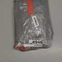 Zober Christmas Tree Storage Bag - Fits 7.5 Ft Artificial Trees - Plastic, Waterproof Christmas Tree Bag For Storage Box For Xmas - Strong, Durable Handles - Label Card Slot - Gray