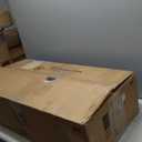 BTEXPERT White Resin Folding Event Chairs - Set of 4, 1000 lb Weight Capacity, Padded Seats, Stackable, Lightweight & Durable Indoor/Outdoor for Home Dining Party Wedding Picnic Camping Church