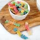 Halloween Sour Gummy Centipedes, 2 Pound Bulk Bag, Blue Raspberry Flavored, Trick-Or-Treat Party Bag Fillers, Halloween Gummies