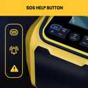 Mellif Cordless AM/FM Radio Speaker Compatible with DeWalt 20V Battery(Tool Only No Battery), Weather Alert Bluetooth Radio with Cellphone USB Port,SOS Emergency Alert