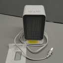 AIDENOEY Space Heater with 3 Modes，1000W Energy Efficient Quiet Mini Portable Heaters, 45°PTC Ceramic Fast Heater with Timer & Auto Shut Off Function for Office Home Indoor Use (White)