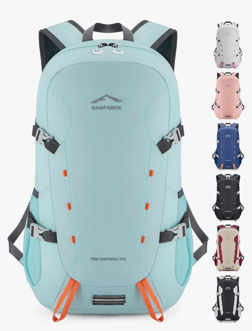 Hiking Backpack,Large 35L Travel Backpacks for Men Women,Water Resistant Ultra Lightweight Foldable Packable Camping Daypack for Outdoor Sports