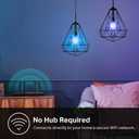 New Kasa Smart Bulb, Full Color Changing Dimmable Smart WiFi Light Bulb Compatible with Alexa and Google Home, A19, 9W 800 Lumens,2.4Ghz only, No Hub Required, 1-Pack (KL125), Multicolor