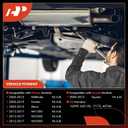 A-Premium Rear Right Catalytic Converter Kit Direct-Fit Compatible with Nissan Frontier 2005-2019, Pathfinder 2005-2012, NV1500, NV2500, NV3500, Xterra & Suzuki Equator, 4.0L, EPA Compliant