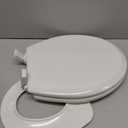 Mayfair NextStep2 Slow-Close Toilet Seat with Built-In Toddler Potty Training Seat, Removable, White, Round