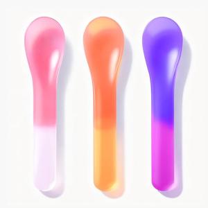 Color-Changing Ice Cream Spoons - Dessert Pudding Spoons for Birthday Celebrations - Reusable & Individually Wrapped, 27 count Color-Changing Ice Cream Spoons - Dessert Pudding Spoons for Birthday Celebrations - Reusable & Individually Wrapped, 27 count