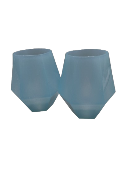 Wine2Go Diamond Silicone Wine Glasses 9oz
