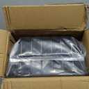 CXWXC Rear Bike Basket - Bicycle Rear Basket with Cargo Net and Waterproof Cover - Rear Mount Aluminium Bike Basket Large Capacity