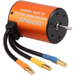 GoolRC 3650 4300KV Waterproof Brushless Motor for 1/10 RC Car HSP 94123 HuanQi 727 FS Racing 53625/53632