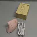 TECKNET Ergonomic Mouse Wireless, Rechargeable Mouse Silent for Carpal Tunnel Right Hand, 2.4GHz USB Vertical Mouse Wireless for Laptop, 5 Adjustable 4800 DPI, Computer, MacBook, Desktop (Pink)