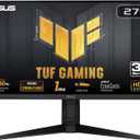 ASUS TUF Gaming 27” 1440P Gaming Monitor (VG27AQML1A) - QHD (2560 x 1440), 260Hz, 1ms, Fast IPS, Extreme Low Motion Blur Sync, G-SYNC Compatible, Freesync Premium, Variable Overdrive, DisplayHDR™ 40