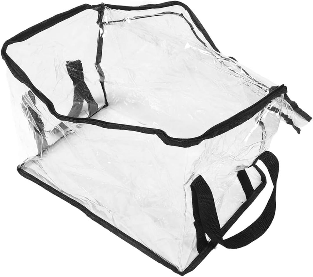 Pvc Material Book Storage Case Organize Books in Classroom Home Office Pantry