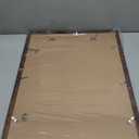 18x24 Picture Frame Brown 2 Pack, Display Pictures 16x20 with Mat or 18 x 24 Without Mat, Classic Poster Frame for Horizontal or Vertical Wall Mounting