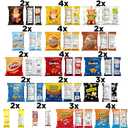 Frito-Lay Ultimate Classic Snacks Package, Variety Assortment of Chips, Cookies, Crackers, & Nuts, 0.56 ounces, (Pack of 40) (Packaging May Vary) (EXP 09/22/26)